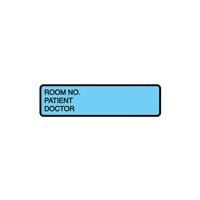 1.375" X 5" Medical Label – Streamlines Chart Documentation & Unit Workflow 1