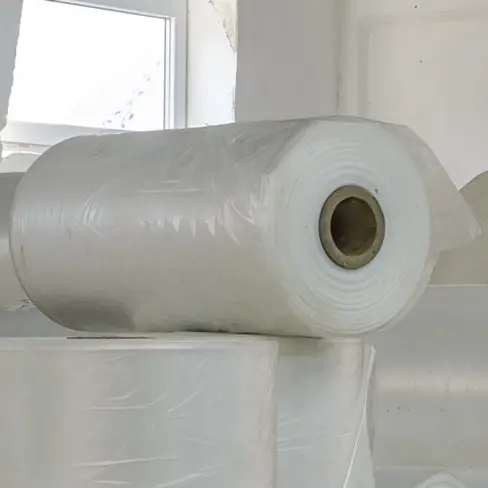 6 Ft × 100 Ft 6-Mil Clear Polyethylene Floor Protection Roll 1