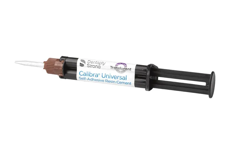Calibra Universal Self-Adhesive Resin Cement – Bleach Shade, Dual-Cure Automix 1
