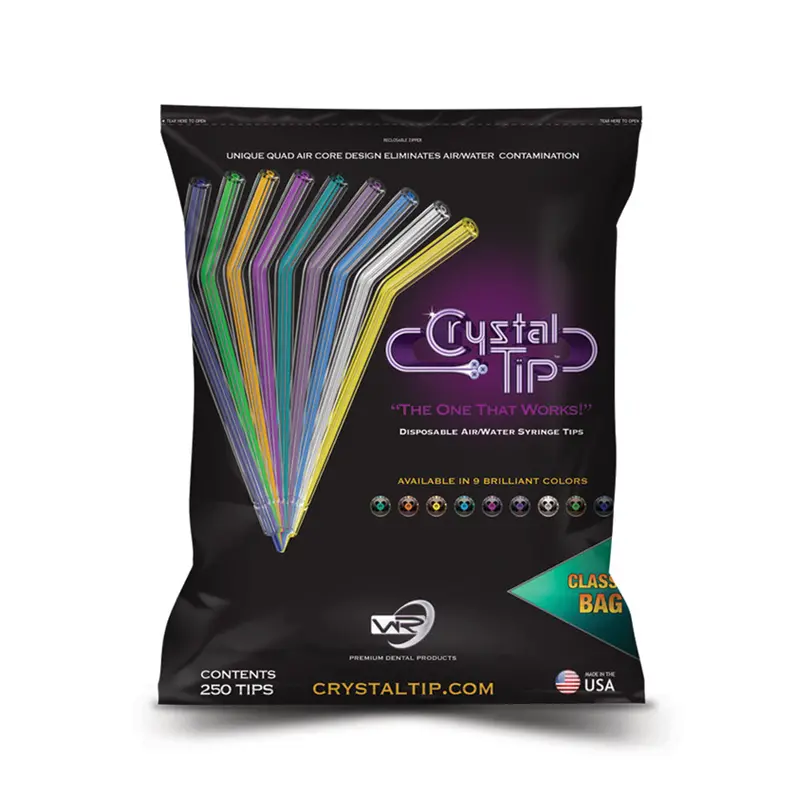 Crystal Tip® Disposable Air-Water Syringe Tips 1