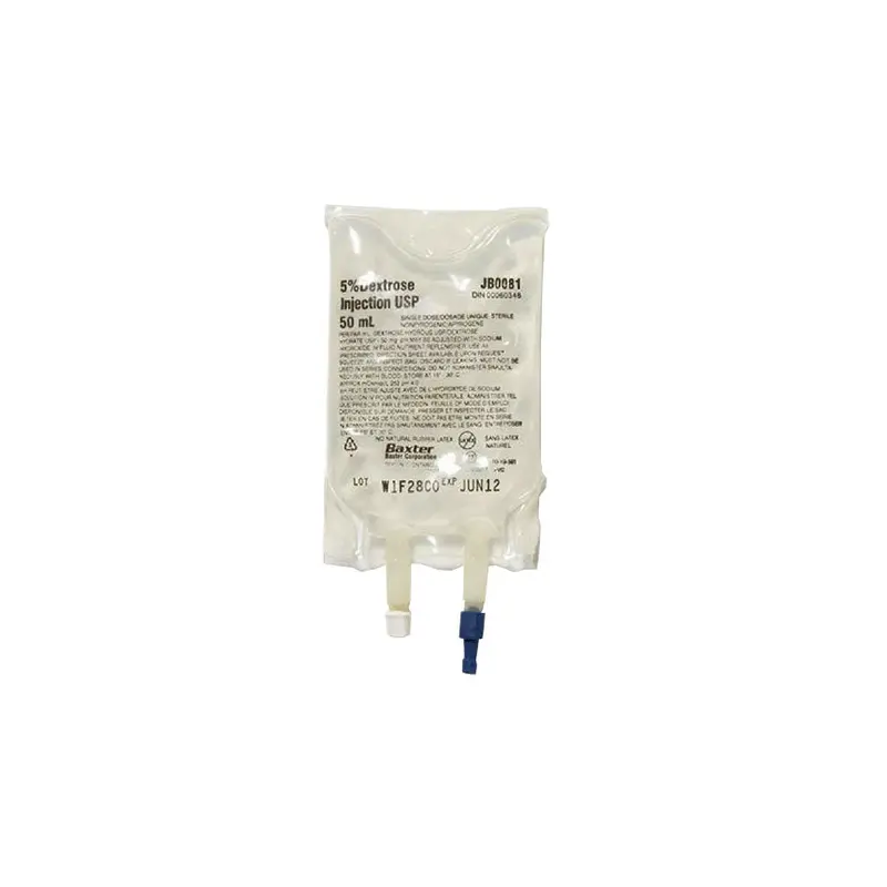 Dextrose 5% Iv Solution – Quad Pack, 50 Ml Bags 1