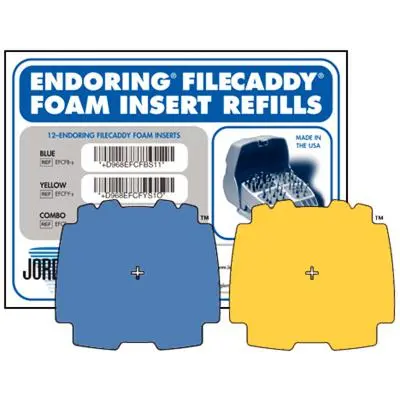 Endoring® Filecaddy™ Foam Organizer Inserts – 12 Per Pack 1