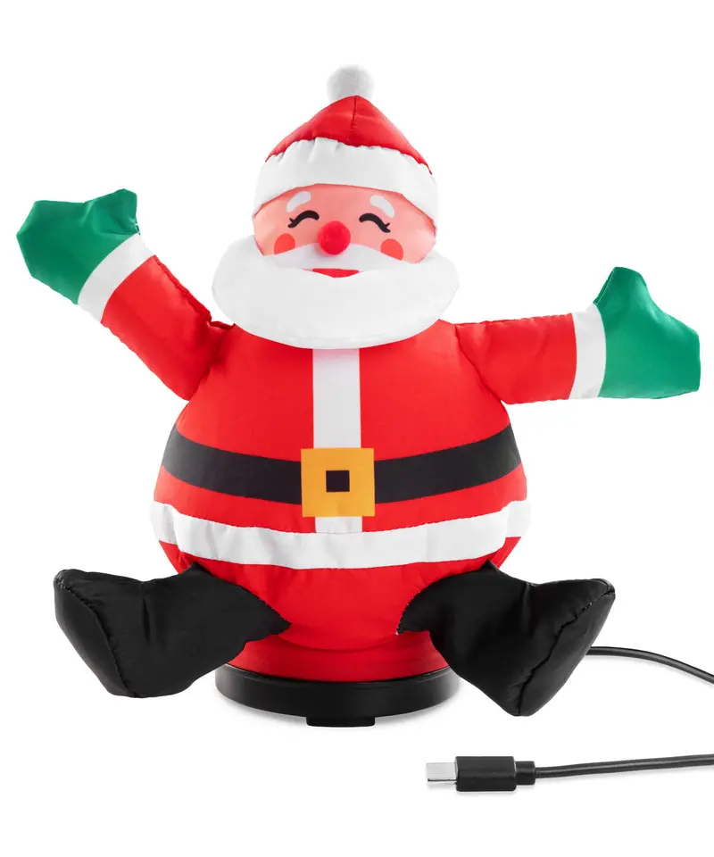 Mini Inflatable Holiday Santa Decoration 1