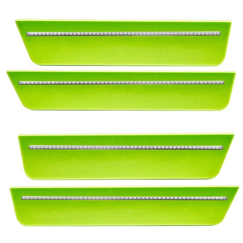 Oracle Lighting Concept Sidemarker Set – Clear Housing With Green & Envy Accent (Model 9800-Pge-C) 1