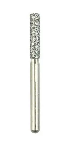 Robot® Point Fg Diamond Bur – Medium Grit, White Cylinder Shape 1
