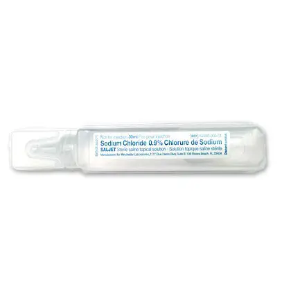 Saljet Sterile Normal Saline Irrigation – 30 Ml Single-Dose Vial 1
