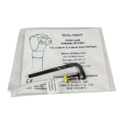 Seal-Tight Disposable Adapters For Air-Water Syringe Tips 1