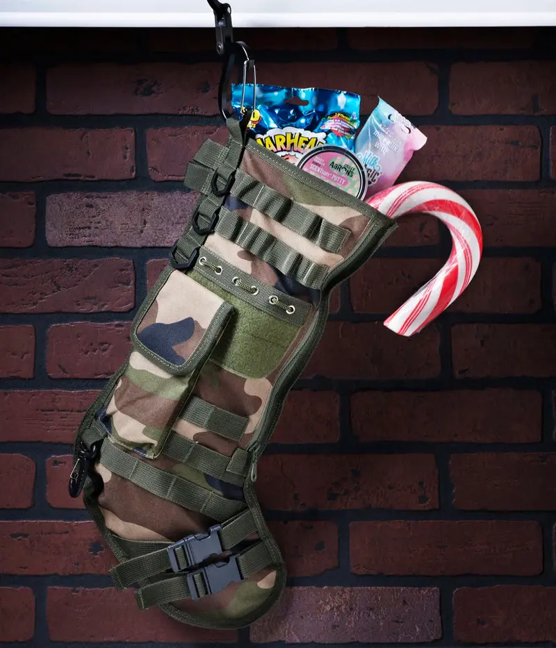 Tactical-Themed Holiday Stocking 1
