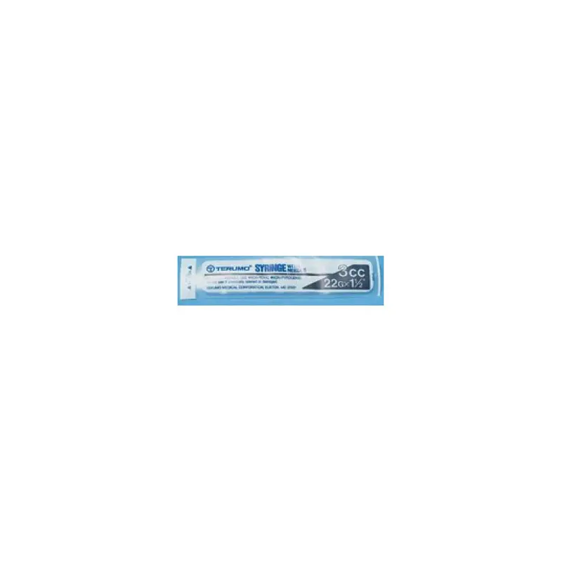Terumo® 3Ml Prefilled Hypodermic Syringe With Integrated Needle 1